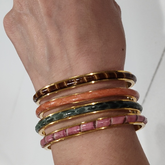 Vintage Salamander France Cuff Bracelets - Picture 1 of 12